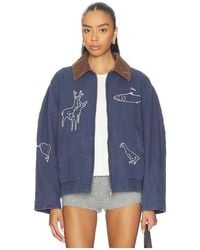 Sea - Demi French Workwear Long Sleeve Jacket - Lyst