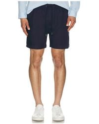 Onia - Air Linen Pull-On Shorts 6 - Lyst