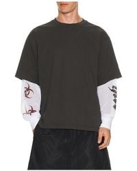 Huf - Leon Long Sleeve Double Layer Top - Lyst