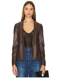 LBLC The Label - Toby Blazer En Color Marrón Talla En - Lyst