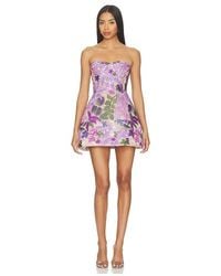 Bronx and Banco - Olivia Sequin Maraya Strapless Mini Dress - Lyst