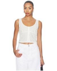 GOOD AMERICAN - The Eyelet Top - Lyst