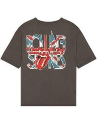 Junk Food - Rolling Stones Uk Flag Oversized Tee - Lyst