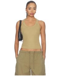 Rag & Bone - The Essential Rib Wide String Tank - Lyst