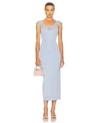 Helsa - Brie Midi Dress - Lyst