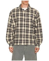 Museum of Peace & Quiet - Wordmark Button Up - Lyst