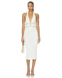 superdown - Juni Halter Maxi Dress - Lyst