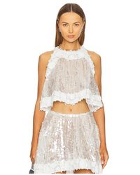 AKNVAS - Shirt Mit Pailletten Lola - Lyst