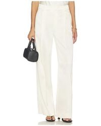 Vince - High Waist Satin Trouser - Lyst