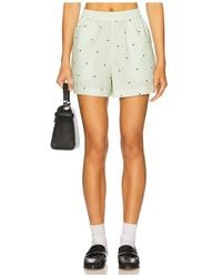 ROTATE BIRGER CHRISTENSEN - Shorts De Popelina En Color Verde Talla (También En 34, 36, 38, 40, 42, 44) - Lyst