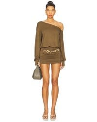 superdown - Vestido Rosabella En Color Verde Oliva Talla (También En Xs, Xxs, S, M, Xl) - Lyst