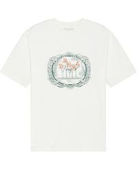 Drole de Monsieur - Camiseta En Color Crema Talla (También En M, S, Xl/1X) - Lyst