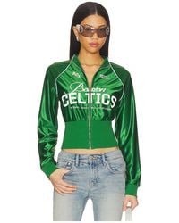 OFF SEASON - Boston Celtics Cropped Track Jacket - Lyst