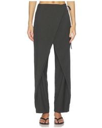 St. Agni - Wrap Rouleau Pants - Lyst