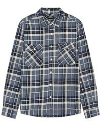 Brixton - Bowery Flannel Shirt - Lyst
