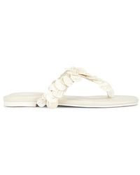 Jonathan Simkhai - Sandale Elin Natural Shell Beaded Thong - Lyst