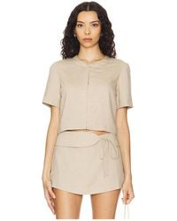 Amanda Uprichard - X Revolve Bodie Top - Lyst