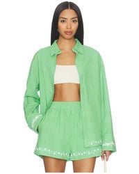 Line & Dot - Tippi Embroidered Shirt - Lyst