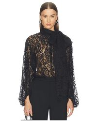L'Agence - Rhett Oversized Blouse - Lyst