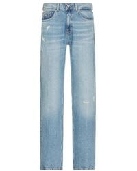 Tommy Hilfiger - Jaimie Relaxed Straight Jeans En Color Azul Talla En - Lyst