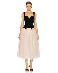LPA - Estella Midi Dress - Lyst