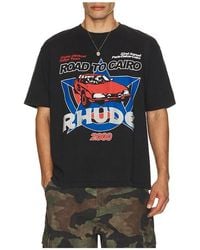 Rhude - Road To Cairo Tee - Lyst