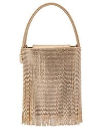 OLGA BERG - Billie Crystal Fringe Bag - Lyst