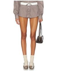 Lioness - X Revolve Nirvana Short En Color Chocolate Talla (También En S, Xxs, Xs, M, Xl, Xxl) - Lyst