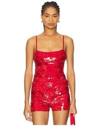 GUIZIO - Paillette Cami - Lyst