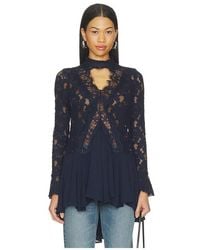 Free People - First Crush Lace Tunic - Lyst