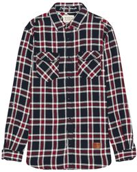 Scotch & Soda - Archive Double Face Twill Check Shirt - Lyst