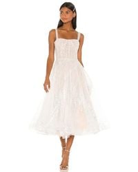 Bronx and Banco - Mademoiselle Bridal Midi Dress - Lyst
