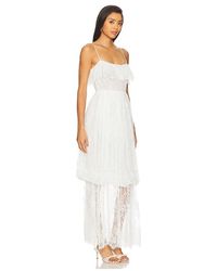 matteah maxi dress in black & ivory tularosa Mina Maxi Dress Black