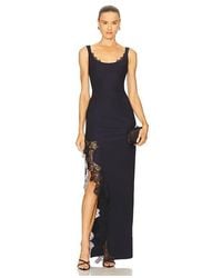 Ceren Ocak - Lace Detailed Pencil Dress - Lyst