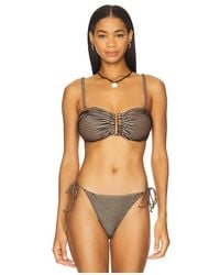 Ulla Johnson - Santorini Scalloped Bikini Top - Lyst