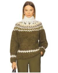 Rag & Bone - PULL COL ROULÉ BETH en Army - Lyst