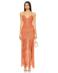 Line & Dot - Wandering Crochet Dress - Lyst