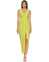 Susana Monaco - Kleid Mit Raffung Und Bindedetail - Lyst