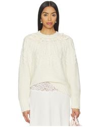 LoveShackFancy - Sloanna Pullover Sweater - Lyst