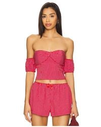 MORE TO COME - Mazzie Off Shoulder Top - Lyst