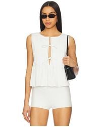 Elodie the Label - Kali Linen Top - Lyst