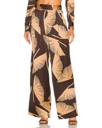 Moncler Baumwolle Klassische Cropped-Hose in Natur Damen Bekleidung Hosen und Chinos Hose mit gerader Passform 