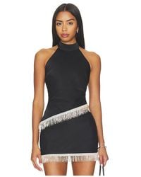 Runaway the Label - Valia Halter Asymmetrical Hem Top - Lyst