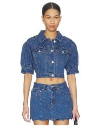 Steve Madden - Serafina Jacket en Blue - Lyst