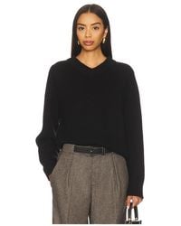Soft Goat - Chunky V-Neck Sweater - Lyst