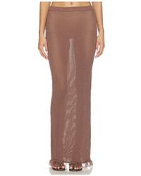 SNDY'S - Priya Crochet Maxi Skirt - Lyst