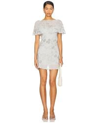 Stone Cold Fox - Vestido Blaire En Color Gris Claro Talla (También En M, S, Xl) - Lyst