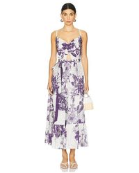 FALGUNI SHANE PEACOCK - Vestido Largo En Talla En - Lyst
