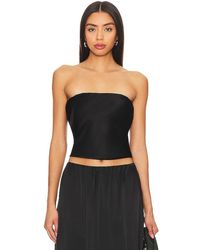 DONNI. - Satiny tube top - Lyst