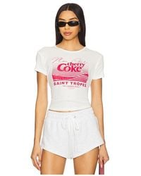 The Laundry Room - Cherry Coke Saint Tropez Baby Tee - Lyst